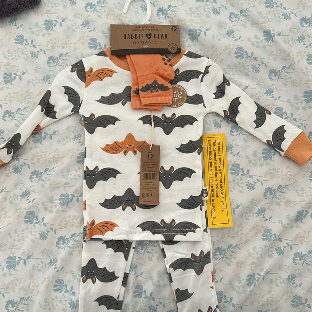 Baby Pijama Set (New) Halloween